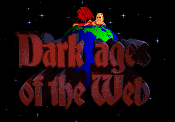 image du site dark ages of web